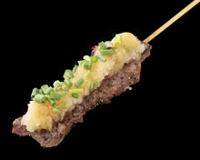 Grilled beef skewer