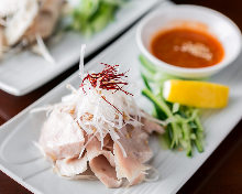 Pork guts (sashimi)
