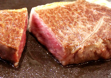 Wagyu beef steak