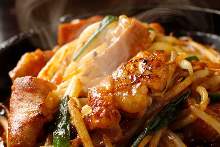 Horumon yaki (grilled offal)