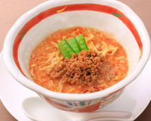 Chinese noodles in Sichuan-style sesame paste soup