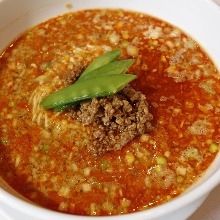 Chinese noodles in Sichuan-style sesame paste soup