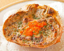 Crab gratin