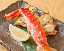 Grilled crab