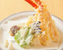 Crab tempura