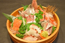 Assorted sashimi, 5 kinds