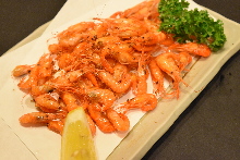 Fried prawns