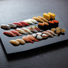 Assorted nigiri sushi