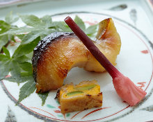 Grilled sablefish with Saikyo miso