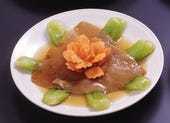Simmered shark fin in soy sauce