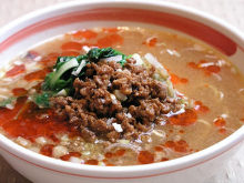 Chinese noodles in Sichuan-style sesame paste soup