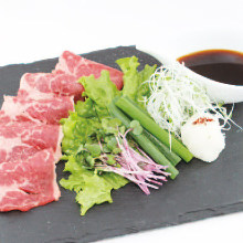 Grid-grilled Wagyu beef