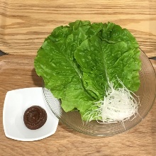 Sangchu (Korean stem lettuce)