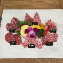 Assorted yakiniku (Red meat)