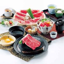 Beef sukiyaki