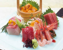 Assorted sashimi, 5 kinds