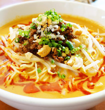 Chinese noodles in Sichuan-style sesame paste soup