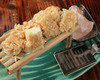 Team fried yuba (raw tofu skin)