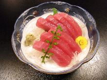 Bluefin tuna sashimi