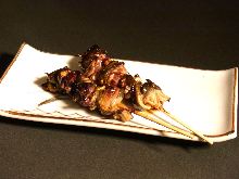 Grilled eel liver