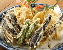 Assorted tempura