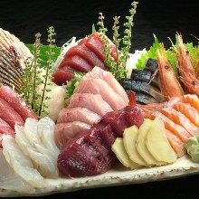 Assorted sashimi, 10 kinds