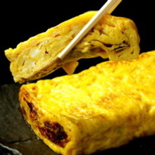 Japanese-style rolled omelet