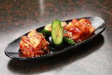 Assorted kimchi Assorted kimchi