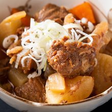 Simmered beef tendon