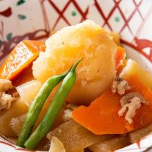 Nikujaga (simmered meat and potatoes) Nikujaga (simmered meat and potatoes)