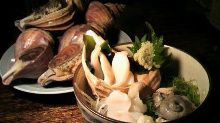 Whelk sashimi