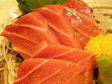 Fatty bluefin tuna sashimi