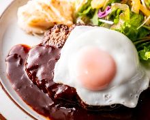 Hamburg steak set