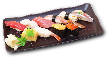 Assorted nigiri sushi, 10 kinds