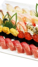Assorted nigiri sushi