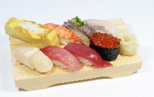 Assorted nigiri sushi