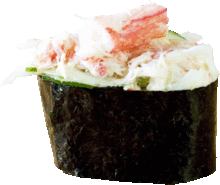 Gunkan sushi rolls