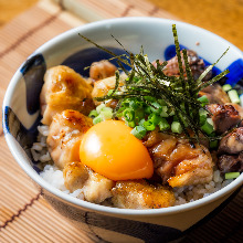 Grilled chicken rice bowl