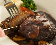 Hamburger steak Hamburger steak