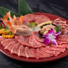 Assorted Wagyu beef