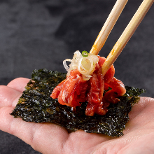 Wagyu beef steak tartare