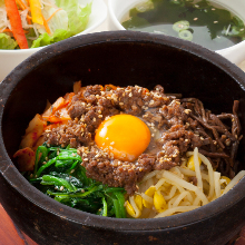 Stone-roasted Bibimbap