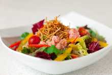 heijoen salad with snow clab