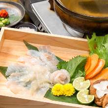 Seafood shabu-shabu