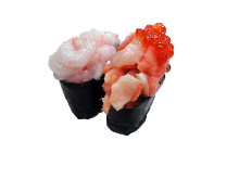 Ama ebi (pink shrimp)