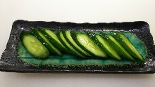 Pickled whole cucumber