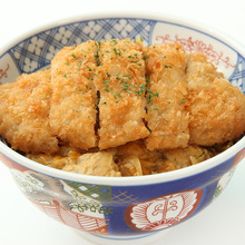 Pork cutlet rice bowl