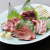 Horse Sashimi Platter (lean meat/marbled meat)