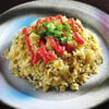 Fried rice with leaf mustard