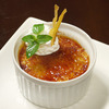 Sweet potato brulee